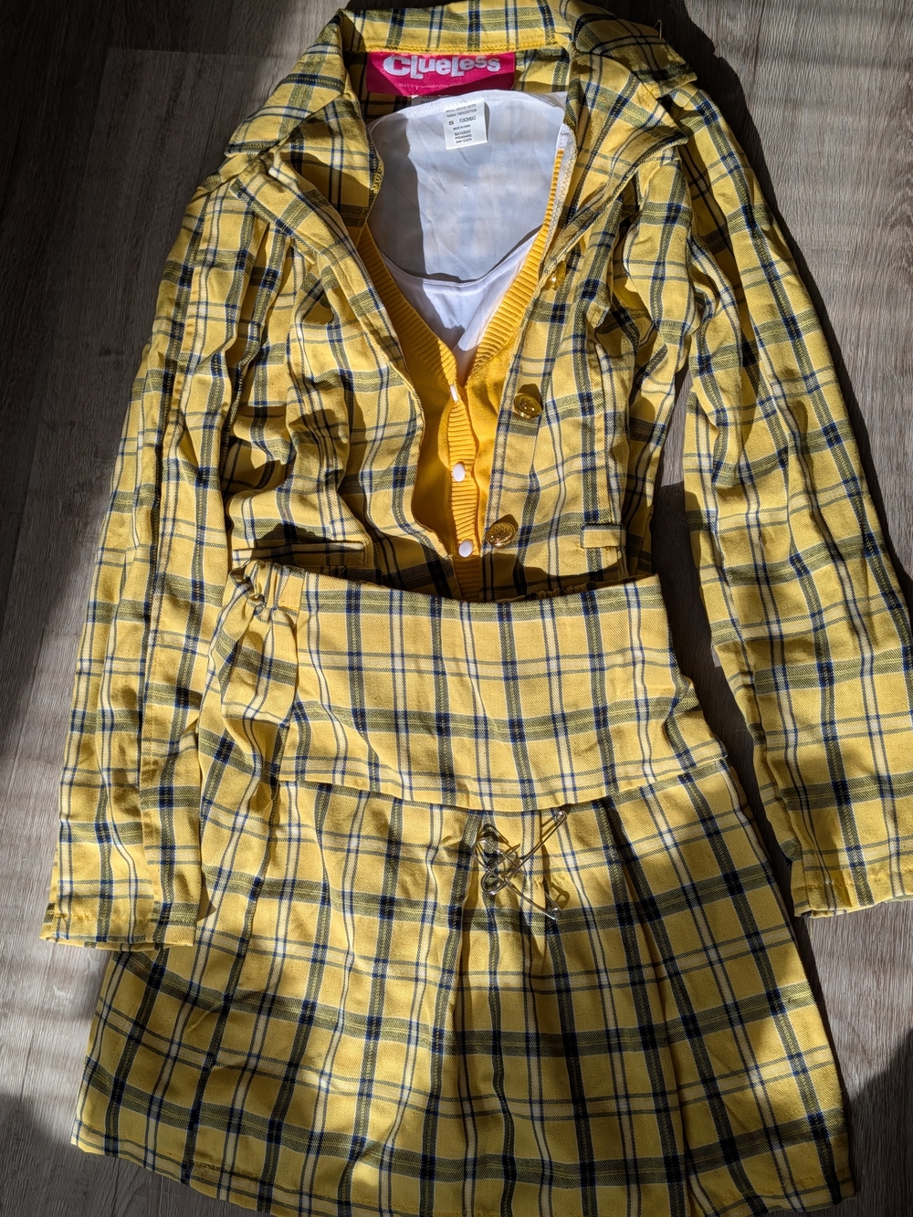 Clueless Jacket And Skirt Costume